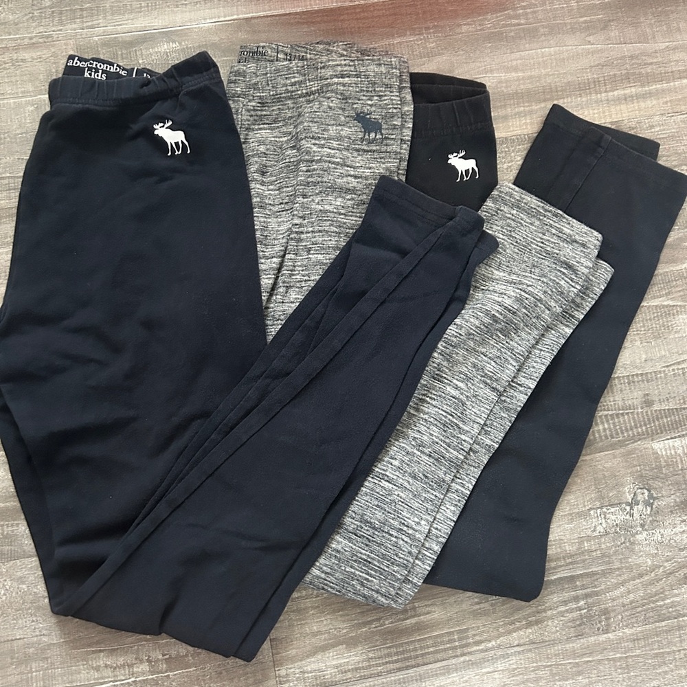 Bundle of 3 Abercrombie Kids Leggings Size 13/14